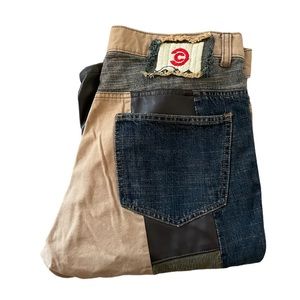 Vintage Y2K Patchwork Jeans